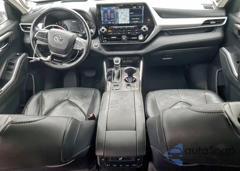 2020 Toyota Highlander Platinum from USA, damaged, VIN 5TDFZRBH4LS034838